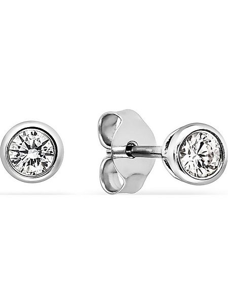 FAVS Paar Ohrstecker FAVS Damen-Ohrstecker 925er Silber 2 Zirkonia günstig online kaufen
