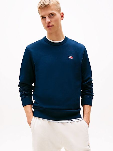 Tommy Jeans Sweatshirt "TJM REG BADGE CREW EXT", Mit Rundhalsausschnitt günstig online kaufen