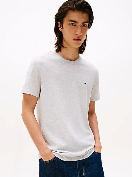 Tommy Jeans T-Shirt "TJM XSLIM JASPE HTR TEE EXT", Mit Rundhalsausschnitt günstig online kaufen