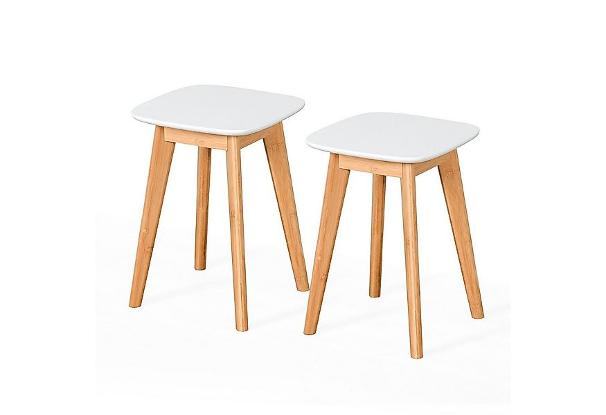 relaxdays Sitzhocker Esszimmerhocker im 2er Set (2er Set) günstig online kaufen