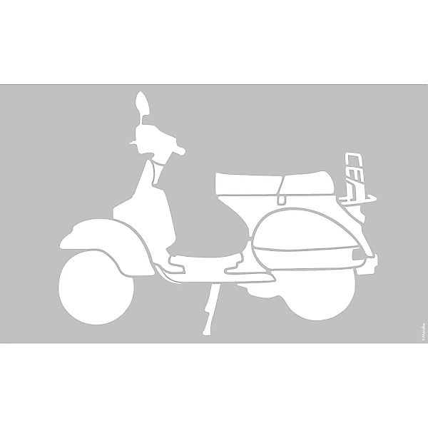 Marabu Schablone 40 x 60 cm Scooter günstig online kaufen