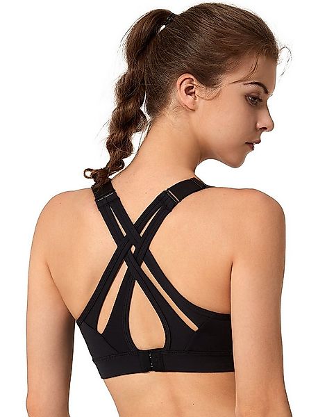 Yvette Sport-BH Verstellbar Träger, gekreuzt Rücken, Starker halt, E100323A günstig online kaufen