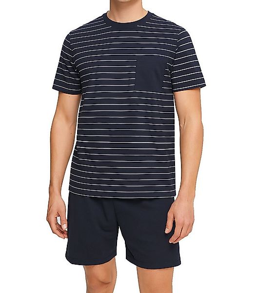 ESGE - Die Wäsche-Macher Schlafanzug Premium Qualität (1 tlg) kurzes Oberte günstig online kaufen