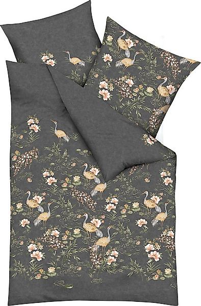 Kaeppel Bettwäsche Bettwäsche "Pagode", Baumwolle, Blumen günstig online kaufen