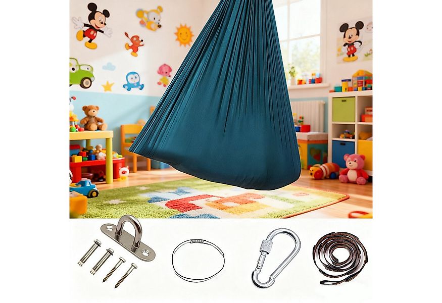 REDOM Hängematte Kinder-Hängesitz Kuschelschaukel Schaukelhängematte (ergon günstig online kaufen