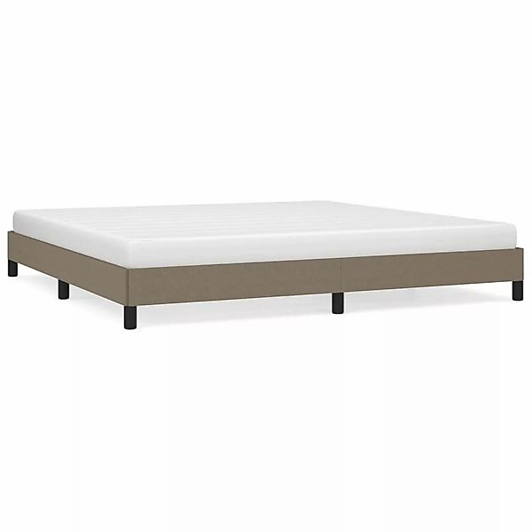 Vidaxl Bettgestell Taupe 200x200 Cm Stoff günstig online kaufen