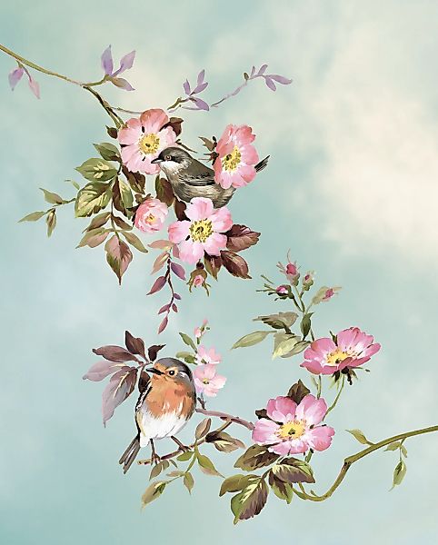 Komar Bild "Salutations du Matin" Natur 1 Stk. tlg. Wandbild zur Dekoration günstig online kaufen