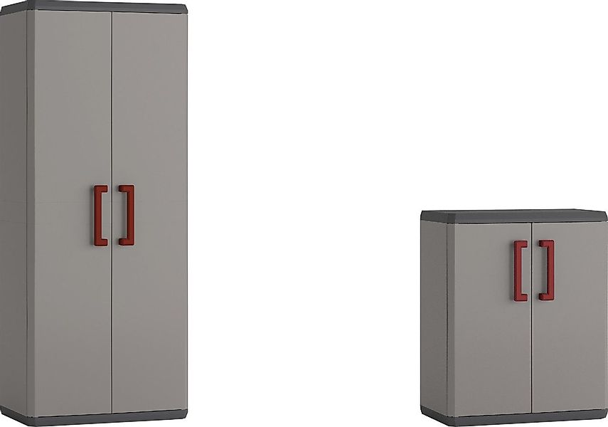 Keter Mehrzweckschrank Keter Kunststoffschrank Quadra 166 günstig online kaufen