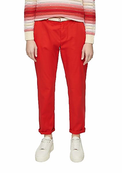 s.Oliver Chinohose, (Set, 2 tlg.), mit Gürtel günstig online kaufen