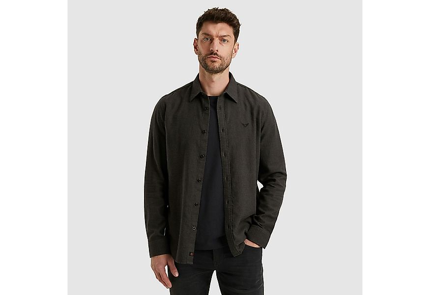 PME LEGEND Langarmhemd mit Knopfleiste günstig online kaufen