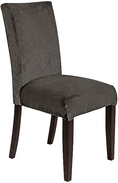 Fink Polsterstuhl "MIRCO", Samtvelours VELVET, mit schmalem Holzsockel günstig online kaufen