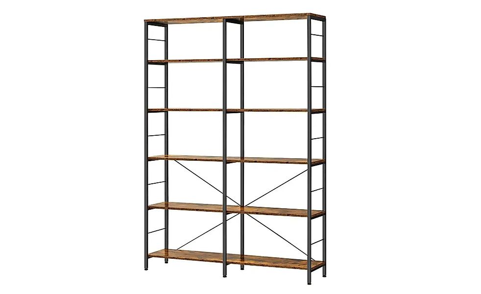 Standregal   ¦ braun ¦ Maße (cm): B: 120 H: 170 Regale > Standregale - Höff günstig online kaufen