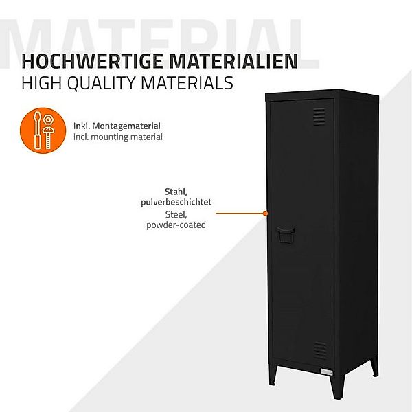 ML-DESIGN Aktenschrank Metallschrank mit Schubladen, freistehender Aufbewah günstig online kaufen