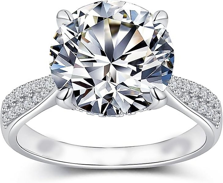 Jumpeak Diamantring 0,5ct~2ct E VS Lab Grown Diamant Ring,14K Gold,Verlobun günstig online kaufen