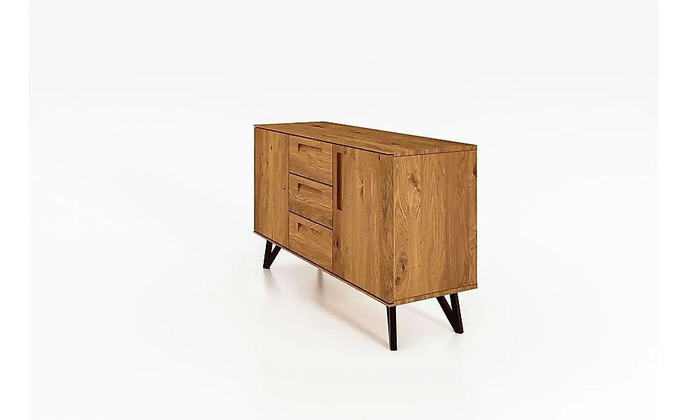 Sideboard  Karl ¦ holzfarben ¦ Maße (cm): B: 136 H: 81 Kommoden & Sideboard günstig online kaufen