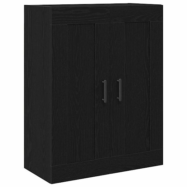 vidaXL Wandmontierter Schrank Schwarz Eichen-Optik 69,5 x 34 x 90 cm 862950 günstig online kaufen
