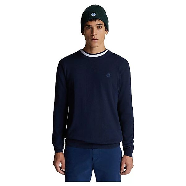 North Sails Cotton Wool Pullover 3XL Navy Blue günstig online kaufen