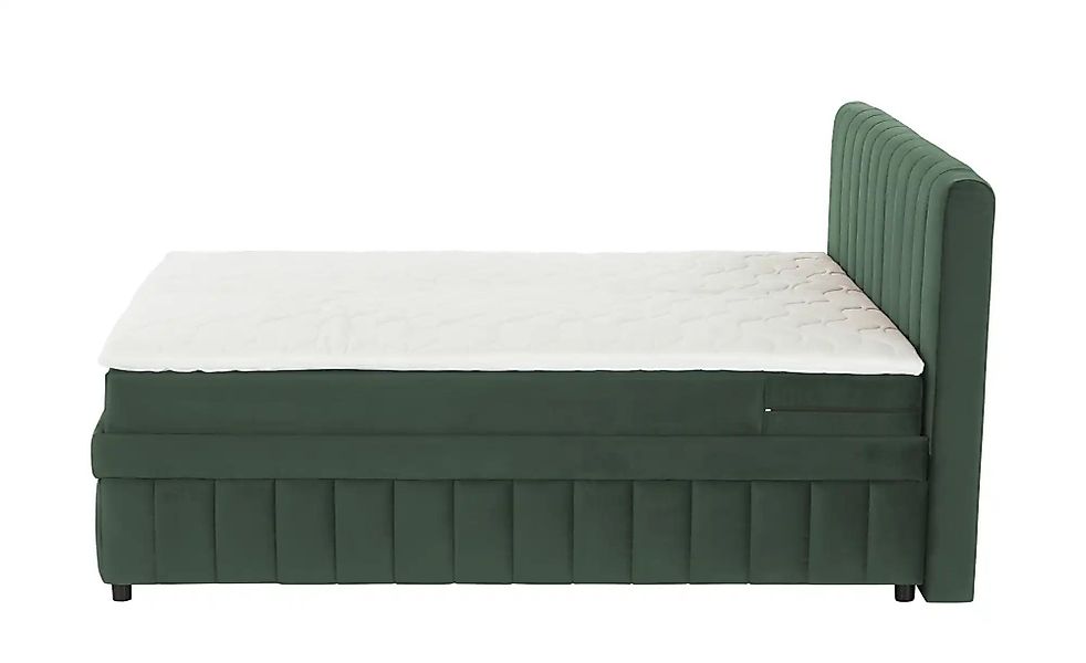 Boxbett mit Bettkasten Bruno ¦ grün ¦ Maße (cm): B: 166 H: 106 Betten > Kom günstig online kaufen