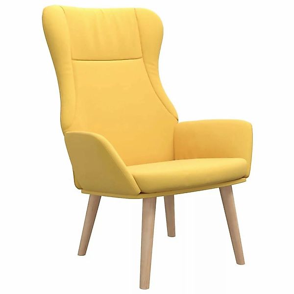 vidaXL Relaxsessel Senfgelb Stoff Modell 22 günstig online kaufen