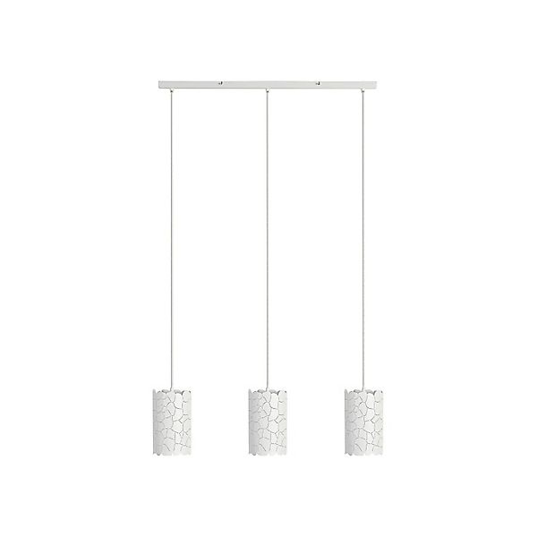 Lindby Pendelleuchte Aralena 10025855 Modern in Weiß aus Metall 3-flammig E günstig online kaufen