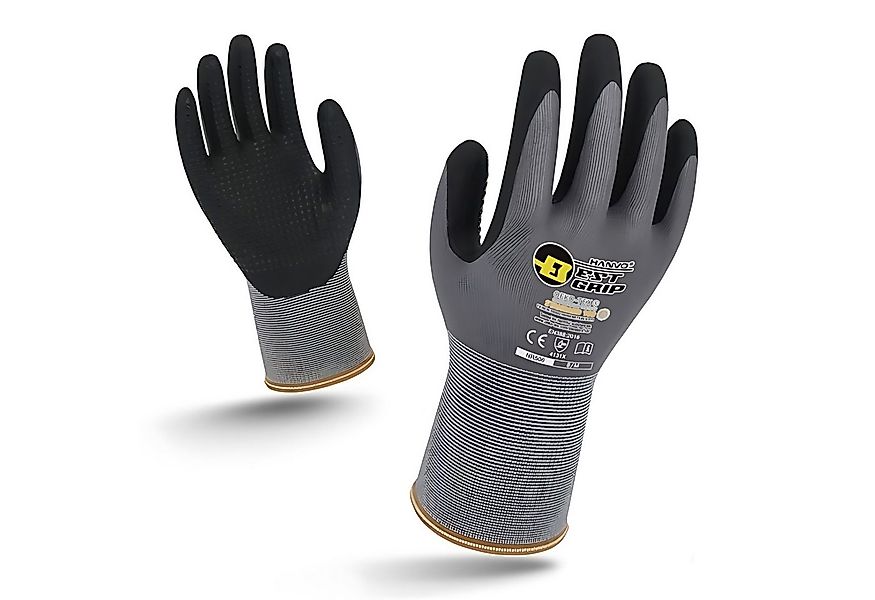 Wonder Grip Arbeitshandschuhe 3 Paar 15-Gauge PU-Nitril-Handschuhe. günstig online kaufen
