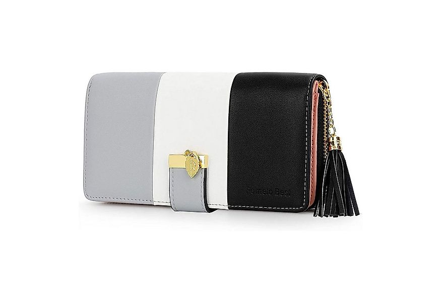 REDOM Geldbörse Damen Portemonnaie Kunstleder Portmonee RFID Schutz Geldbeu günstig online kaufen