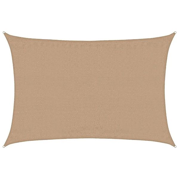 vidaXL Sonnensegel 160 g/m² Taupe 4x5 m HDPE 311408 günstig online kaufen