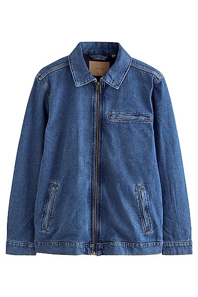 Next Canvasjacke Arbeitsjacke mit Cordkragen 100 günstig online kaufen