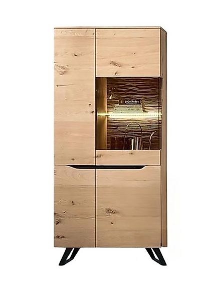 Xlmoebel Vitrine Glasvitrine für Objekte in einem Schrankgestell (Vitrine ( günstig online kaufen