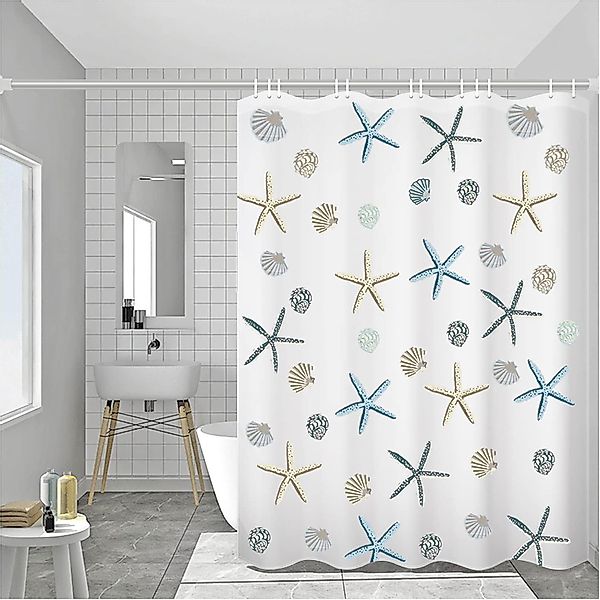 RWEUOQ Duschvorhang Shower Curtains Antibakteriell Vorhang günstig online kaufen