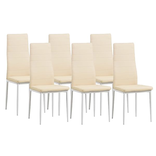 Albatros Esszimmerstühle MILANO 6er Set Beige günstig online kaufen