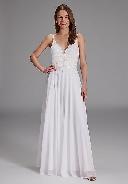 Hey Kyla Abendkleid - Abendkleid aus Materialmix Taillierter Schnitt mit au günstig online kaufen