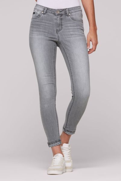 SOCCX Slim-fit-Jeans mit Turn-Up Saum günstig online kaufen