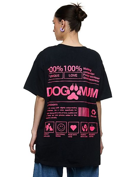 Worldclassca T-Shirt Worldclassca Oversized Print DOG MUM T-Shirt lang Somm günstig online kaufen