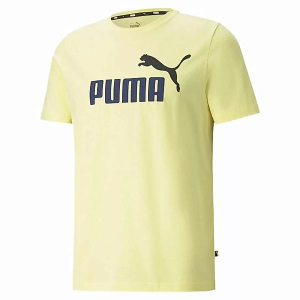 PUMA Herren T-Shirt - ESS+ Essentials 2 Col Logo Tee, Rundhals, Kurzarm, un günstig online kaufen