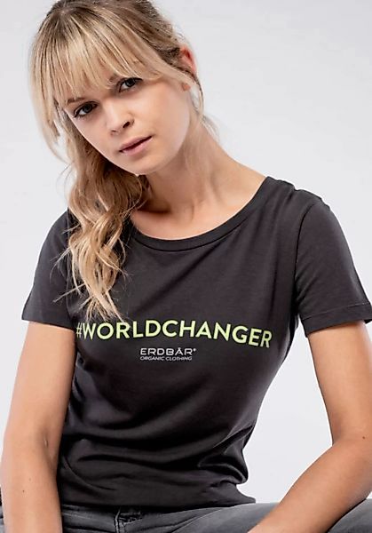 Damen T-shirt #Worldchanger günstig online kaufen