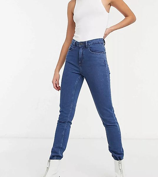 Noisy May Tall – Jeans mit geradem Bein in Dunkelblau günstig online kaufen