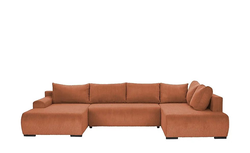 smart Wohnlandschaft  Nelly ¦ braun ¦ Maße (cm): B: 345 H: 85 T: 202.0 Pols günstig online kaufen