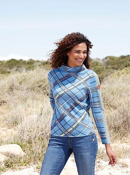Casual Looks Stehkragenpullover "Pullover" günstig online kaufen