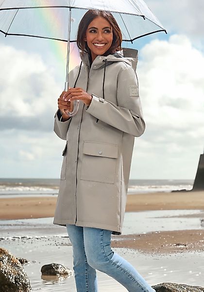 Elbsand Regenjacke, mit Kapuze, mit Ventilation -> darunter liegendem Meshe günstig online kaufen
