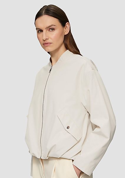 s.Oliver Funktionsjacke Blouson mit Raffungsdetails im günstig online kaufen