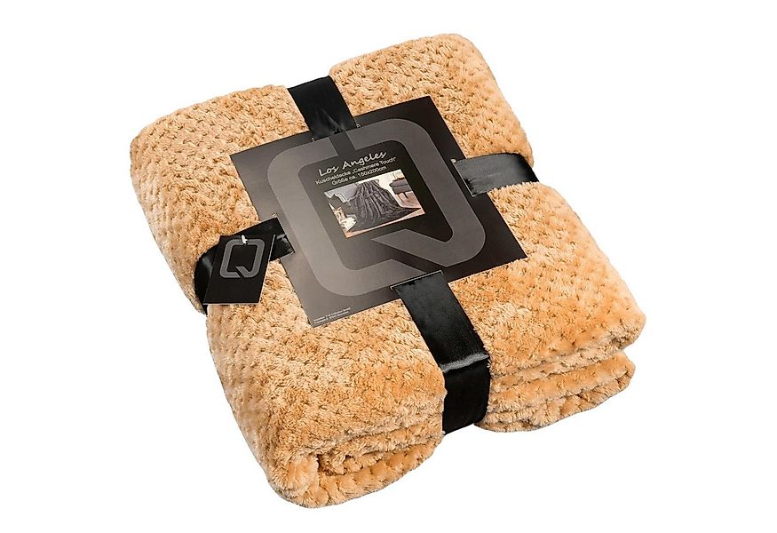 Wohndecke LOS ANGELES, REALLaxx, 150 x 200 cm, gepunktete Sofadecke, Bettüb günstig online kaufen