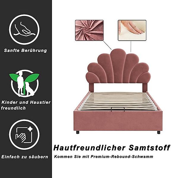 STILVORA Kinderbett 90x200 Kinderbett mit Stauraum und Lattenrost,Jugendbet günstig online kaufen