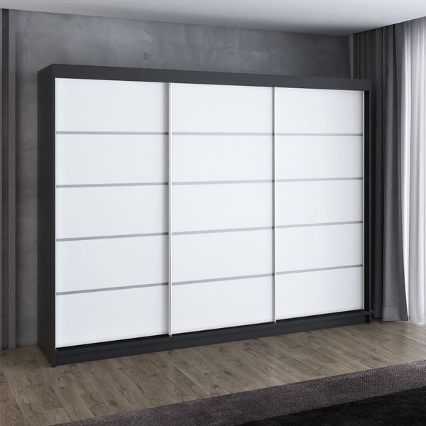 A&J MöbelLand GmbH Schiebetürenschrank STIM 200CM, günstig online kaufen