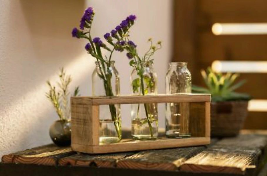 HOME Living Vase Shabby-Charme Vasen natur günstig online kaufen