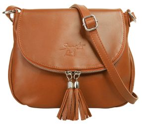 Samantha Look Umhängetasche echt Leder, Made in Italy günstig online kaufen