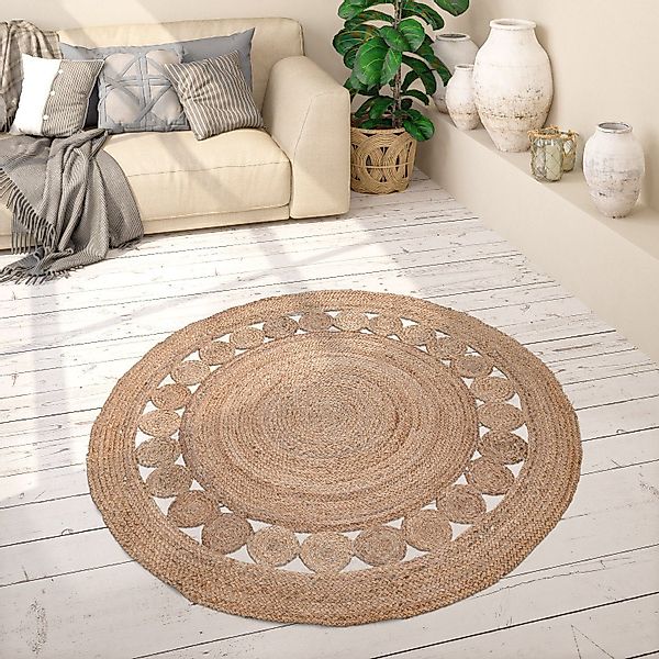 Paco Home Teppich Viborg 593, rund, günstig online kaufen