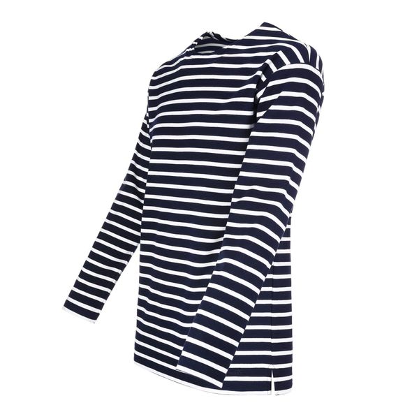 modAS Langarmshirt Herren Shirt Bretonisches Streifenshirt günstig online kaufen