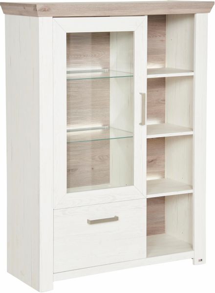 set one by Musterring Highboard "York" Typ 13 und 14, mit Glastür und Schub günstig online kaufen