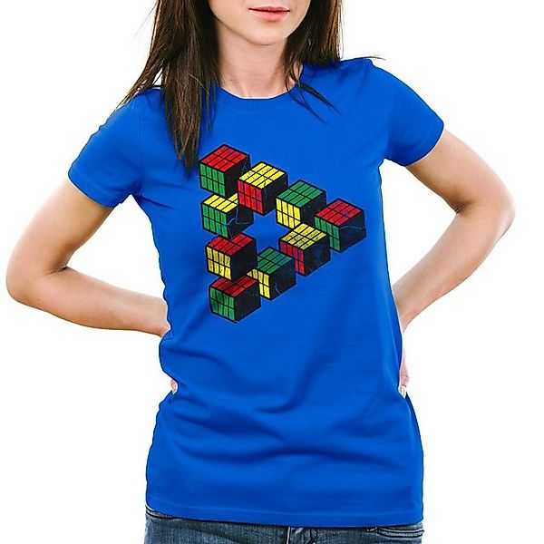 style3 T-Shirt Cube Big Bang Sheldon Escher Cooper the big bang theory günstig online kaufen